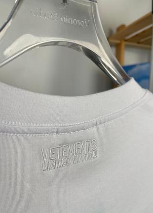 Футболка vetements 4