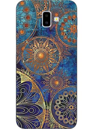 Оригінальний tpu чехол з принтом для samsung galaxy j6 plus 2018 кола вінтаж