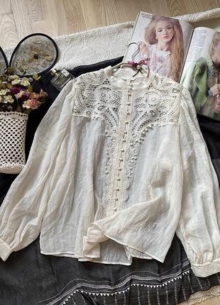 Розкішна, жіночна блузка вільного силуету /h&m/розмір xl