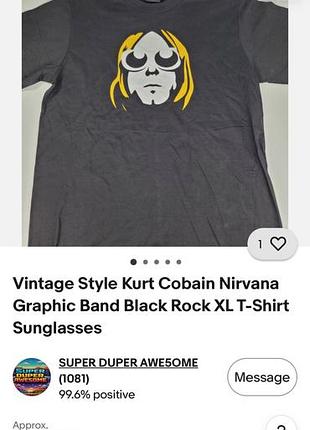 Kurt cobain nirvana футболка 5