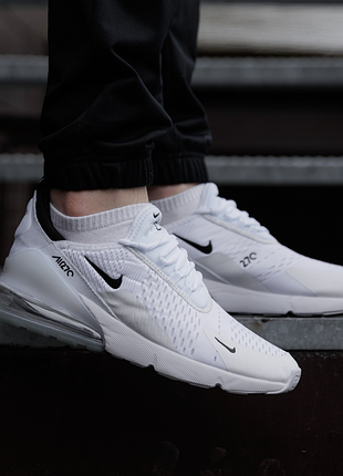 Мужские кроссовки nike air max 270 легкие летние кроссы найк айр макс белые на весну лето текстильная сетка 39, nike, кроссовки, мужской, весна/лето,…
