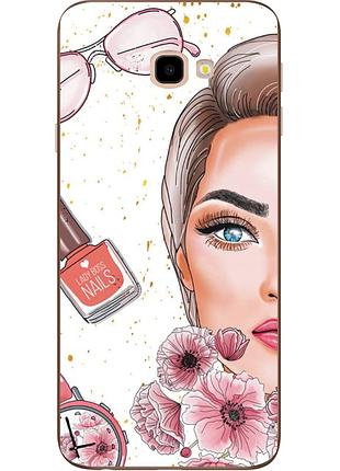 Оригінальний бампер з картинкою для samsung galaxy j4 plus 2018 мода