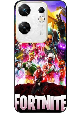 Силіконовий чохол epik для infinix zero 30 4g з картинкою гра фортнайт