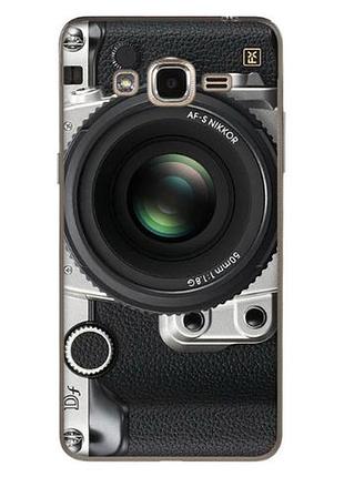 Силіконовий бампер для samsung galaxy j2 prime g532f з картинкою фотоапарат