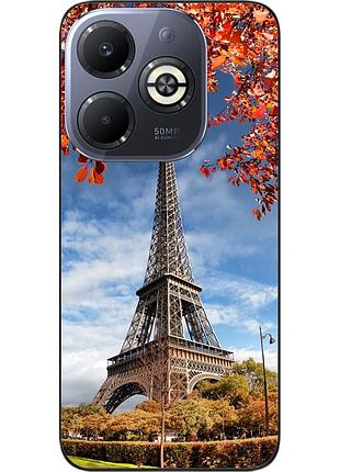 Бампер силіконовий чохол epik для infinix smart 8 plus (x6526) з картинкою вежа