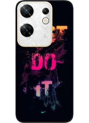 Силіконовий чохол epik для infinix zero 30 4g з картинкою just do it
