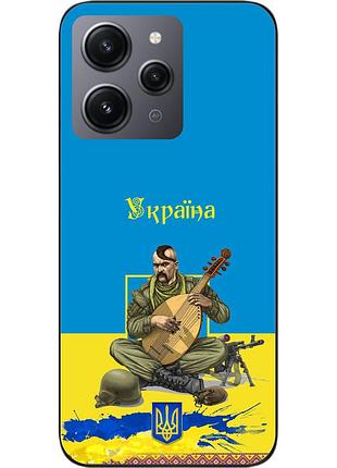 Оригинальный чехол для xiaomi redmi 12 с картинкой козак