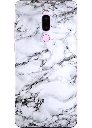 Силіконовий чохол з малюнком для meizu note 8 мармур