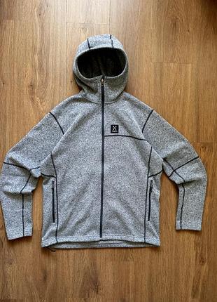 Фліс куртка  кофта haglöfs swook hood men’s jacket rab arc’teryx tnf  флісове худі