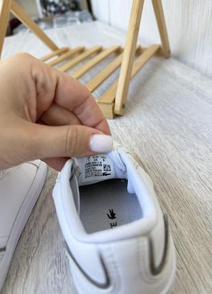 Кеди lacoste 24 розмір 6