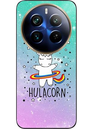 Силиконовый чехол epik для realme 12 pro с картинкой единорог