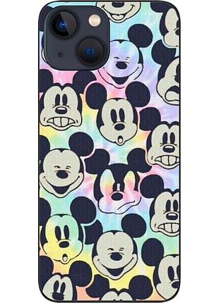 Силиконовый чехол бампер epik для iphone 13 mini с картинкой микки маус
