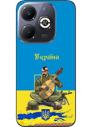 Силіконовий чохол epik для infinix smart 8 plus (x6526) з картинкою козак