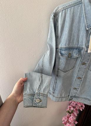 Джинсова куртка, джинсовка mango mng denim jacket 4