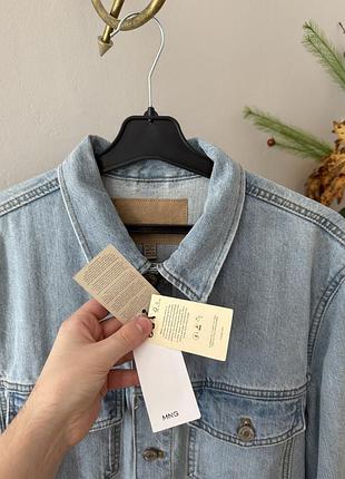 Джинсова куртка, джинсовка mango mng denim jacket 9