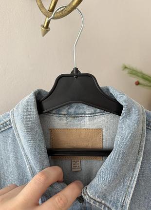 Джинсова куртка, джинсовка mango mng denim jacket 8