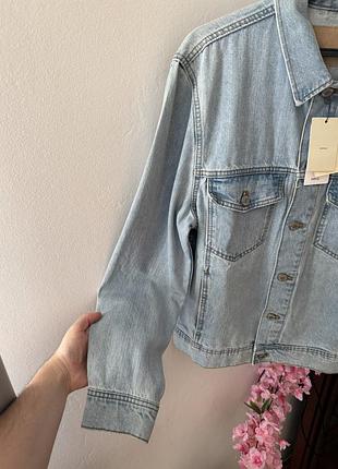 Джинсова куртка, джинсовка mango mng denim jacket 3