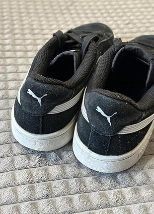 Жіночі чорні кеди puma 3