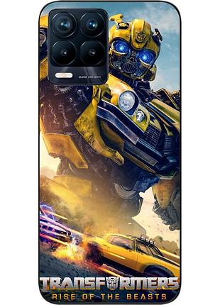 Силіконовий чохол epik для realme 8 pro з картинкою бамблбі трансформери