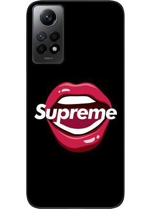 Оригинальный чехол epik для xiaomi redmi note 12 pro 4g с картинкой губы