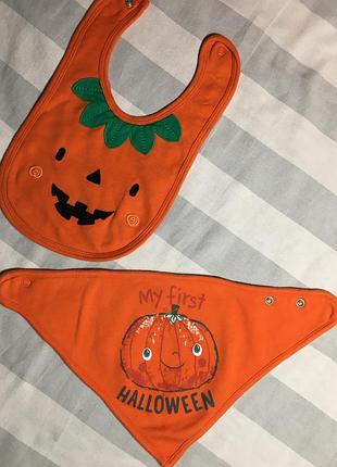 Слинявчик , нагрудник на halloween. хелловін (ціна за один)