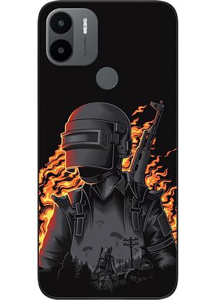 Силіконовий чохол для xiaomi redmi a1 plus з картинкою pubg