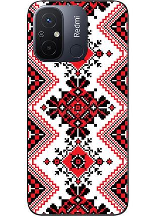 Оригинальный чехол для xiaomi redmi 12c с картинкой орнамент