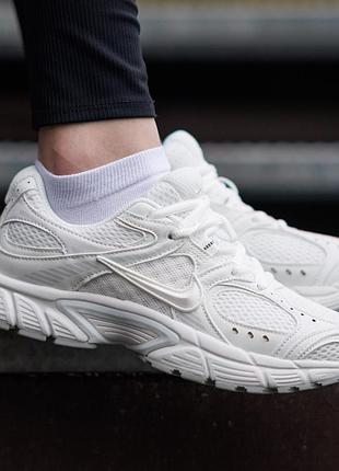 Женские кроссовки nike zoom vomero 5 rnr белые дышащие кроссы из сетки для активного отдыха на весну лето найк зум вомеро рнр