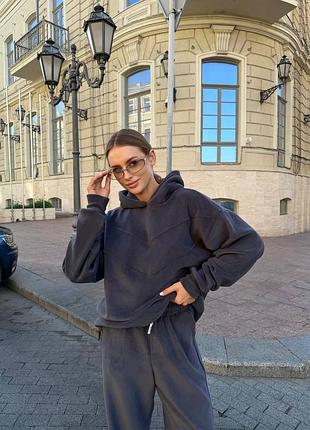 Твой идеальный костюм из двухстороннего флиса на прохладные дни😍 4