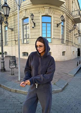 Твой идеальный костюм из двухстороннего флиса на прохладные дни😍 6