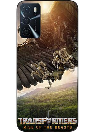 Силіконовий чохол epik для oppo a54s з картинкою ейрейзор трансформери звердоботи