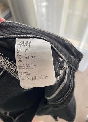 Шорти жіночі h&m чорні 3