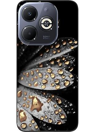 Силіконовий чохол epik для infinix smart 8 plus (x6526) з картинкою квіток