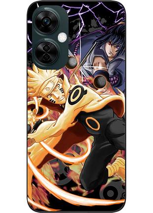 Силиконовый чехол epik для oneplus nord ce 3 lite с картинкой наруто и саске
