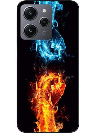 Силиконовый чехол для xiaomi redmi 12 с картинкой сопротивление