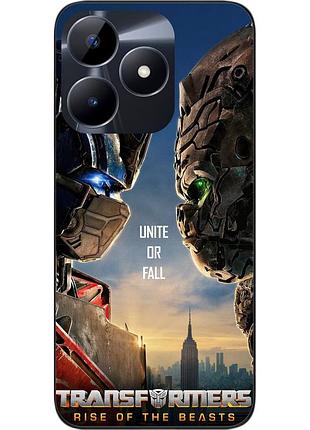 Силіконовий чохол epik для realme c51 з картинкою трансформери зверобати