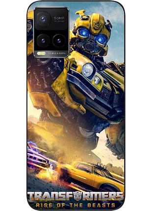 Силіконовий чохол epik для vivo y21 з картинкою бамблбі трансформери
