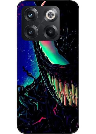 Силиконовый чехол epik для oneplus 10t с картинкой яркий веном