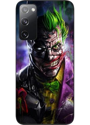 Силіконовий чохол epik для samsung galaxy s20 fe з картинкою two face