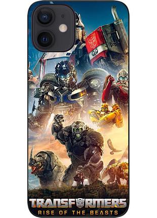 Силіконовий чохол epik для iphone 12 mini з картинкою трансформери