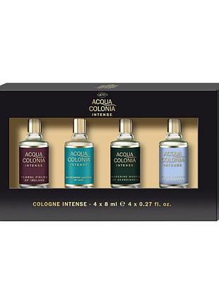 Парфумерний набір мініатюр 4711 acqua colonia intense від німецького бренду maurer & wirtz.