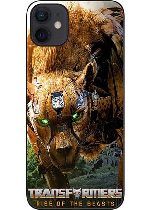 Силиконовый чехол epik для iphone 12 с картинкой читор трансформеры звероботы
