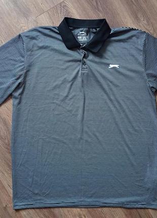 Брендова футболка поло slazenger.