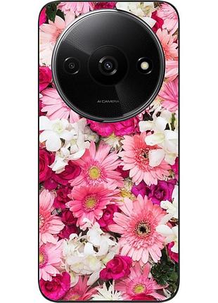 Силиконовый чехол бампер epik для xiaomi redmi a3 с картинкой нежные цветы