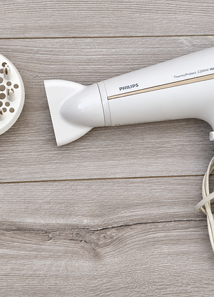 Фен philips thermoprotect 2200w ionic з дифузором