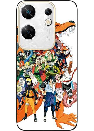 Силіконовий чохол epik для infinix zero 30 4g з картинкою наруто герої