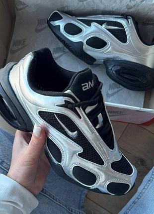 Nike air max muse metallic silver black 2