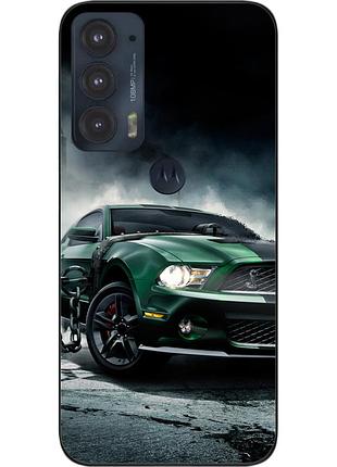 Силіконовий чохол epik для motorola edge 20 з картинкою мустанг