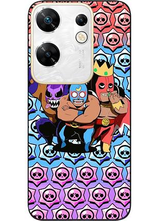 Чохол силіконовий epik для infinix zero 30 4g з картинкою бравл тріо
