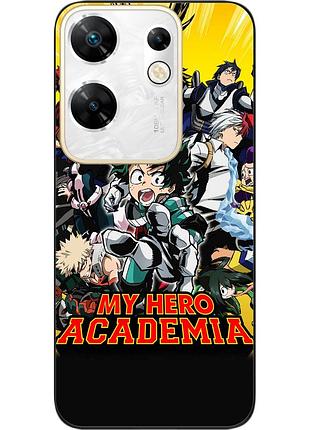 Силіконовий чохол epik для infinix zero 30 4g з картинкою my hero academia
